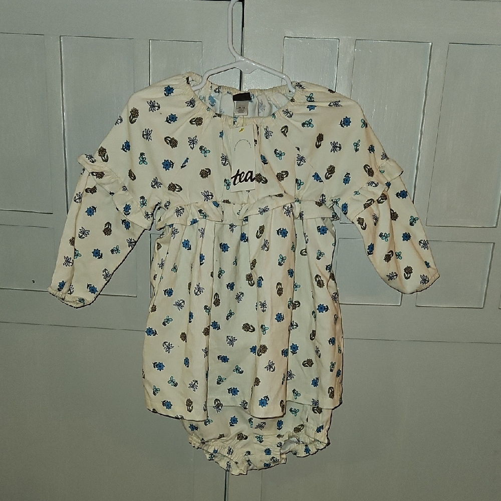 Tea Floral Baby Set